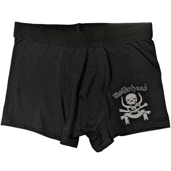 Motorhead Unisex boxershorts för vuxna March Or Die