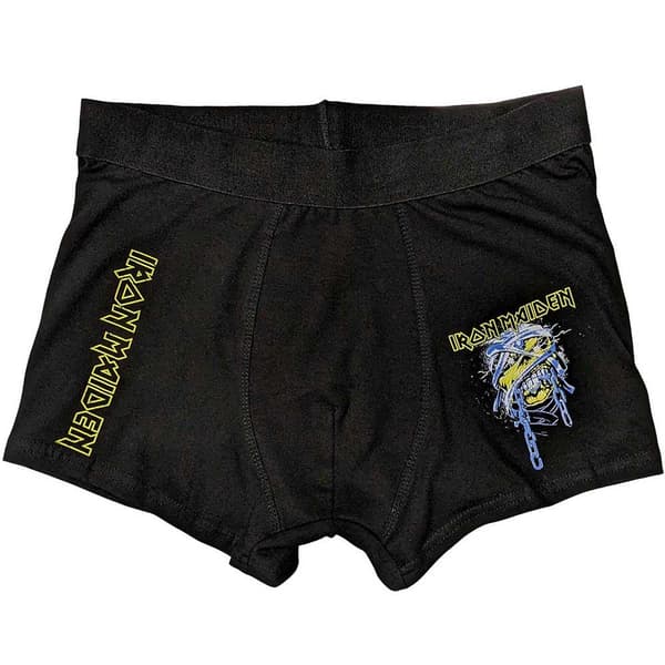Iron Maiden Unisex Adult Powerslave Head Boxer Shorts