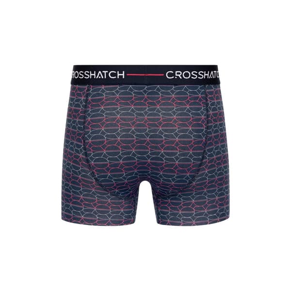 Crosshatch Mens Locky Boxer Shorts (Pack of 3)