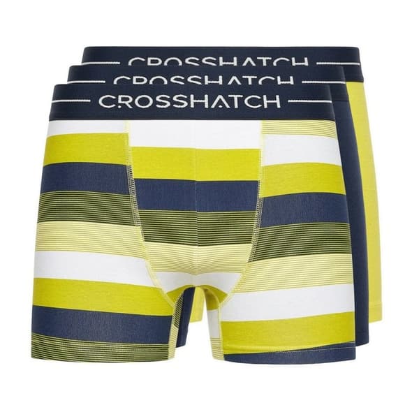 Crosshatch Avocet Boxershorts för herrar (Förpackning med 3 st)