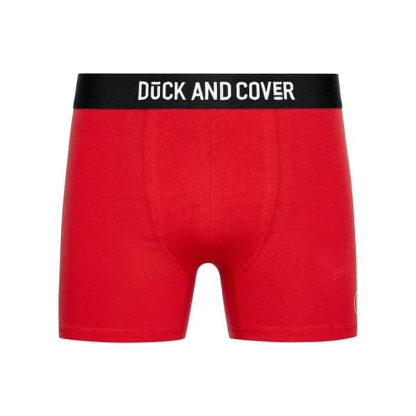 Duck and Cover Fiery Boxershorts för herrar (Förpackning med 3 st)