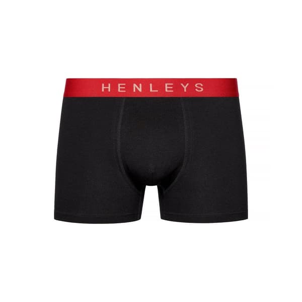 Henleys Mens Blackiris Boxer Shorts (Pack of 5)
