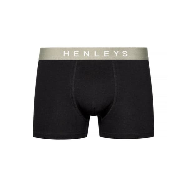 Henleys Mens Blackiris Boxer Shorts (Pack of 5)