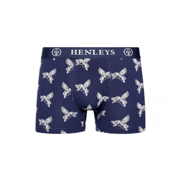 Henleys Lionwing Assorted Designs Boxershorts för herrar (Förpackning med 3 st)