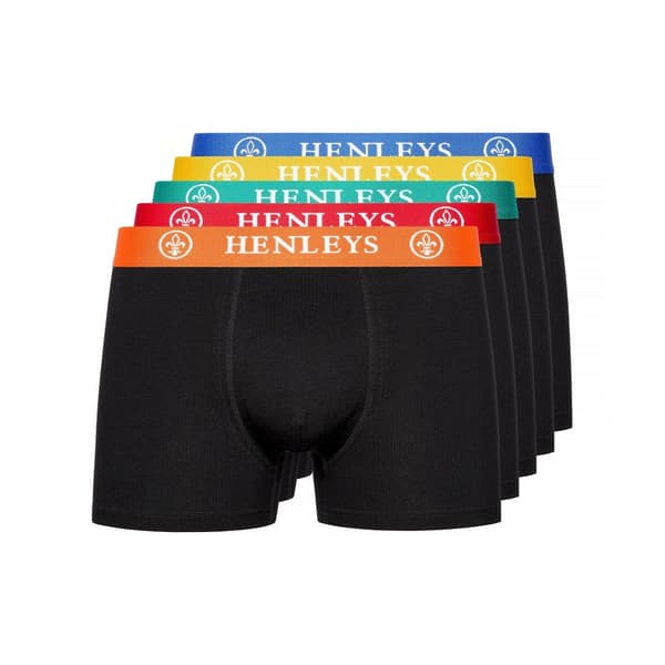 Henleys Primas Boxershorts för herrar (Förpackning med 5 st)