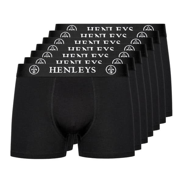 Henleys McBlacken Boxershorts för herrar (Förpackning med 7 st)