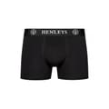 Miniatyrbillede 3 af 3: Henleys Mens McBlacken Boxer Shorts (Pack of 3)