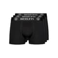 Miniatyrbillede 1 af 3: Henleys Mens McBlacken Boxer Shorts (Pack of 3)
