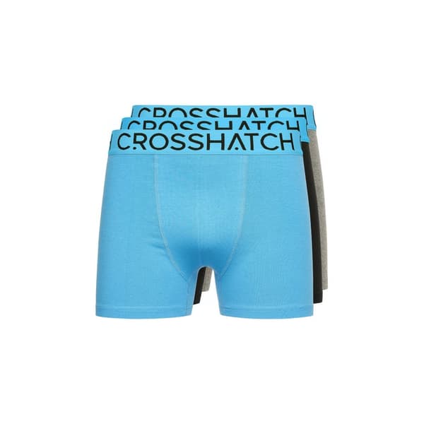 Crosshatch Knightling MVE Boxershorts för herrar (Förpackning med 3 st)