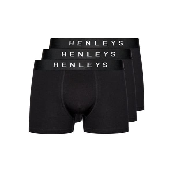 Henleys Mens Coalink Boxer Shorts (Pack of 3)
