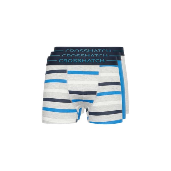 Crosshatch Mens Warbler Boxer Shorts (Pack Of 3)