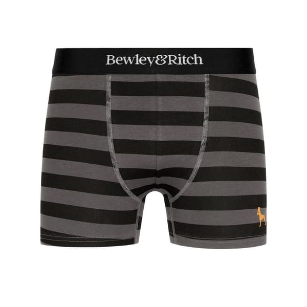 Bewley & Ritch Kurhah Boxershorts för herrar (Förpackning med 5 st) Black/Grey/White/Blue M