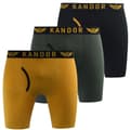 Pikkukuva 1 / 3: Kandor Mens Trunken Boxer Shorts (Pack of 3)