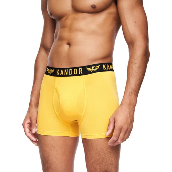 Kandor Mens Bambers Bamboo Boxer Shorts (Pack of 5)