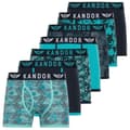 Miniatyrbillede 1 af 4: Kandor Mens Florid Boxer Shorts (Pack of 7)