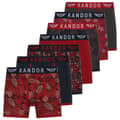 Miniatyrbild 1 av 4: Kandor Florid Boxershorts för herrar (Förpackning med 7 st)