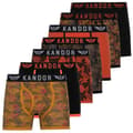 Miniatyrbillede 1 af 4: Kandor Mens Florid Boxer Shorts (Pack of 7)