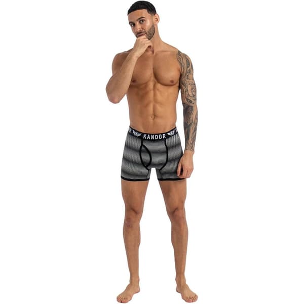 Kandor Mens Jeckers Assorted Designs Boxershorts (Förpackning med 7 st)