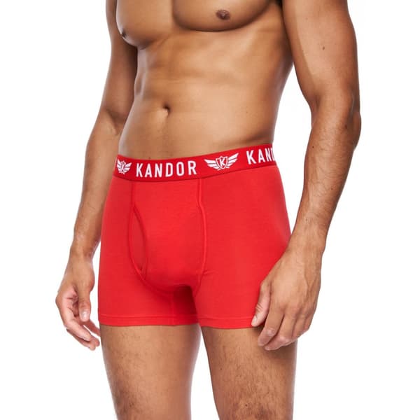 Kandor Mens Bambers Bamboo Boxer Shorts (Pack of 7)