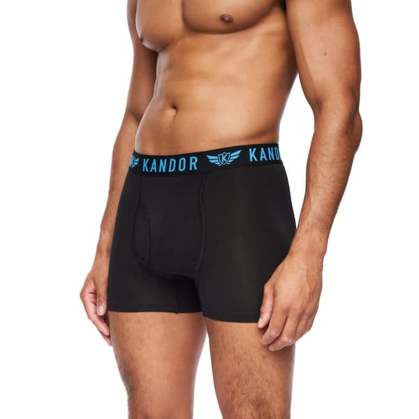Kandor Mens Bambers Bamboo Boxer Shorts (Pack of 7)