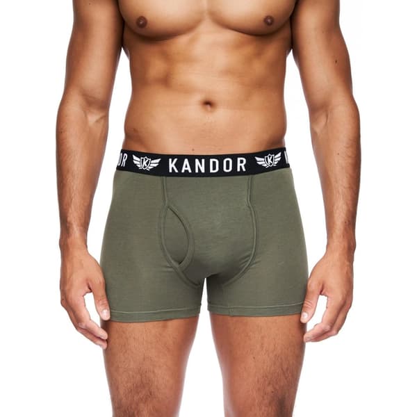 Kandor Mens Bambers Bamboo Boxer Shorts (Pack of 7)