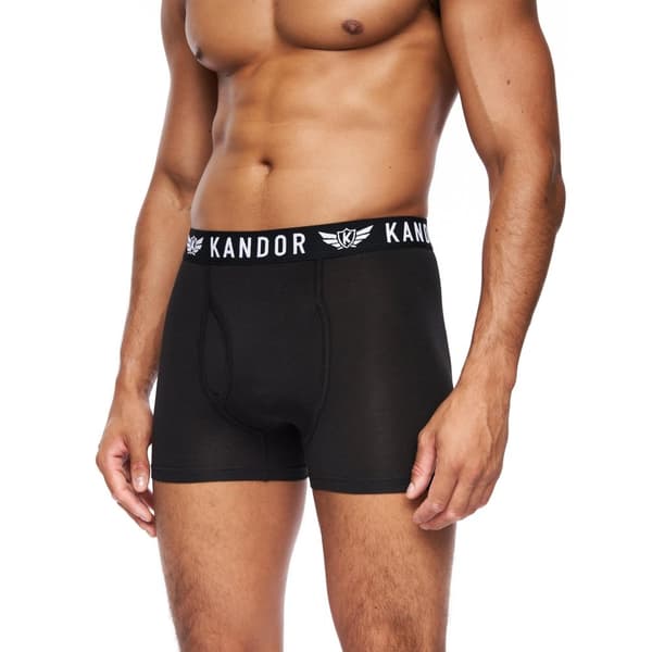 Kandor Mens Bambers Bamboo Boxer Shorts (Pack of 7)