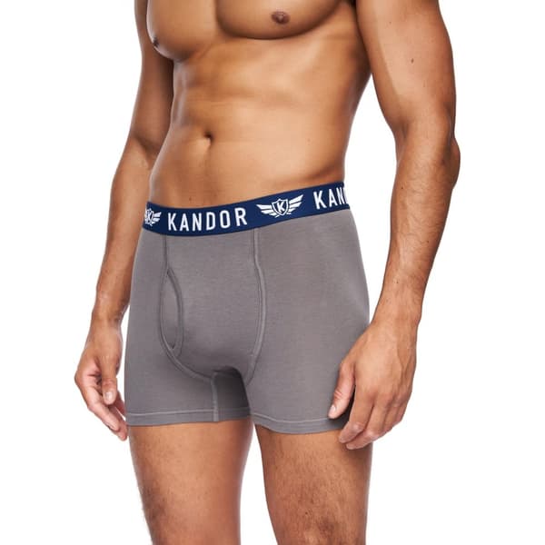 Kandor Mens Bambers Bamboo Boxer Shorts (Pack of 7)