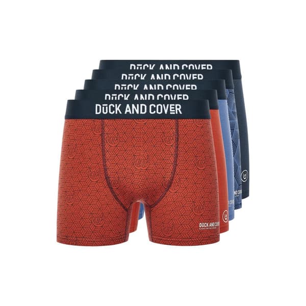 Duck and Cover Mens Quenelly Boxer Shorts (Pack of 5)