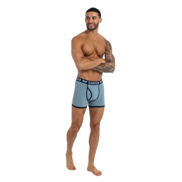 Kandor Mens Camobee Bamboo Boxer Shorts (Pack of 5)