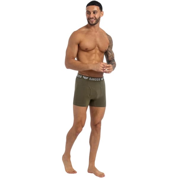 Kandor Quinfly Bamboo Boxershorts för herrar (Förpackning med 7 st)