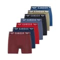 Miniatyrbild 1 av 3: Kandor Quinfly Bamboo Boxershorts för herrar (Förpackning med 7 st)