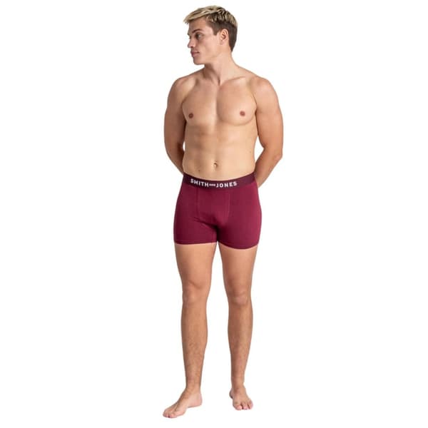 Smith & Jones Graylen Boxershorts för herrar (Förpackning med 5 st)