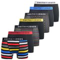 Miniatyrbilde 1 av 5: Smith & Jones Mens Leland Assorted Designs Boxer Shorts (Pack of 7)