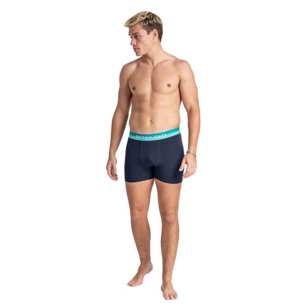 Smith & Jones Mens Jaspin Boxer Shorts (Pack of 5)