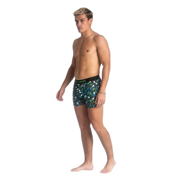 Smith & Jones Mens Riggon Assorted Designs Boxer Shorts (Pack of 5)