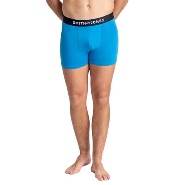 Smith & Jones Mens Riggon Assorted Designs Boxer Shorts (Pack of 5)
