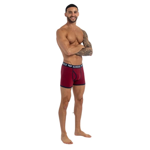 Kandor Mens Lingo Boxer Shorts (Pack of 5)