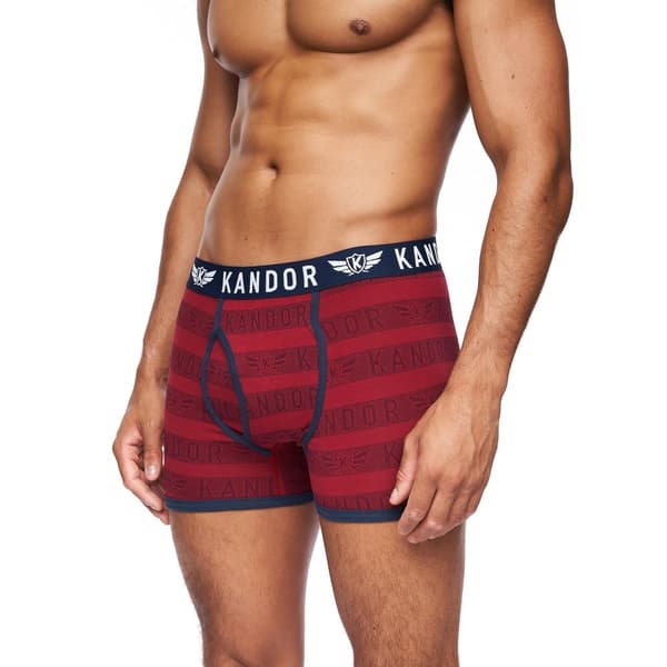 Kandor Mens Lingo Boxer Shorts (Pack of 5)