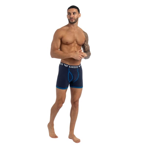 Kandor Mens Lingo Boxer Shorts (Pack of 5)
