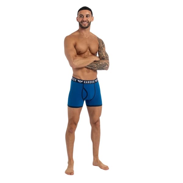 Kandor Mens Lingo Boxer Shorts (Pack of 5)