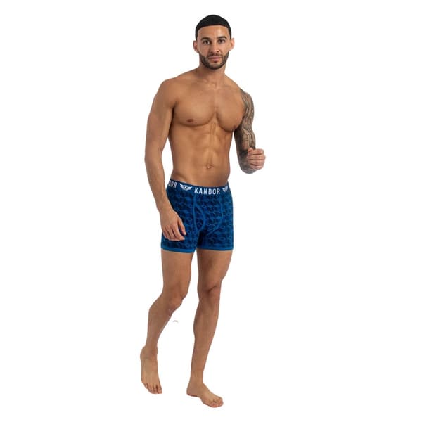 Kandor Mens Lingo Boxer Shorts (Pack of 5)