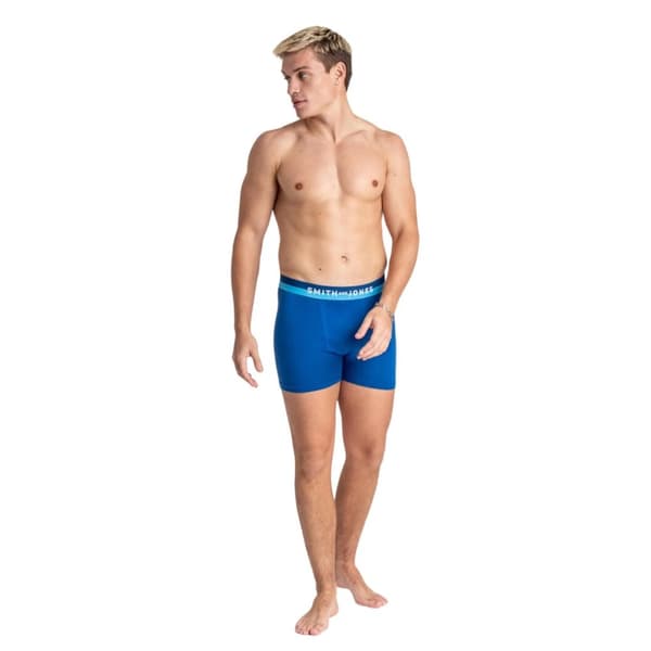 Smith & Jones Mens Wrenlow Boxer Shorts (Pack of 5)