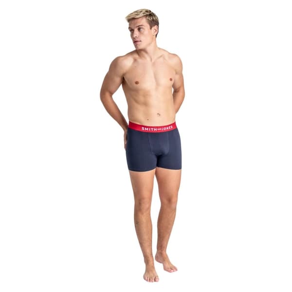 Smith & Jones Mens Kesden Boxer Shorts (Pack of 7)