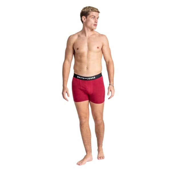 Smith & Jones Mens Kesden Boxer Shorts (Pack of 7)