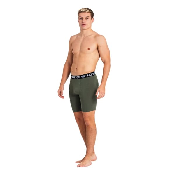 Kandor Mens Bambuso Boxer Shorts (Pack of 3)