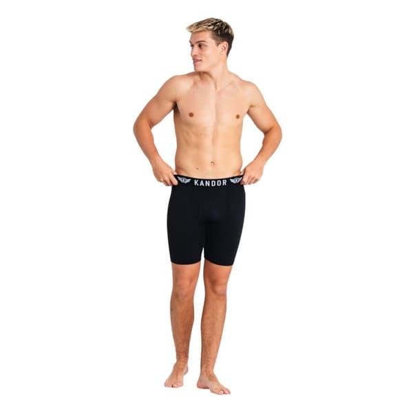 Kandor Mens Bambuso Boxer Shorts (Pack of 3)