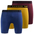 Pikkukuva 1 / 2: Kandor Mens Bambuso Boxer Shorts (Pack of 3)
