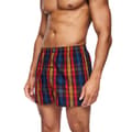 Miniatyrbild 2 av 5: Kandor Mens Hexster Checked Woven Boxer Shorts (Pack of 6)