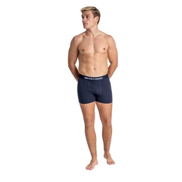 Smith & Jones Mens Cedar Boxer Shorts (Pack of 5)