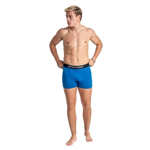 Smith & Jones Mens Zyden Assorted Designs Boxer Shorts (Pack of 7)